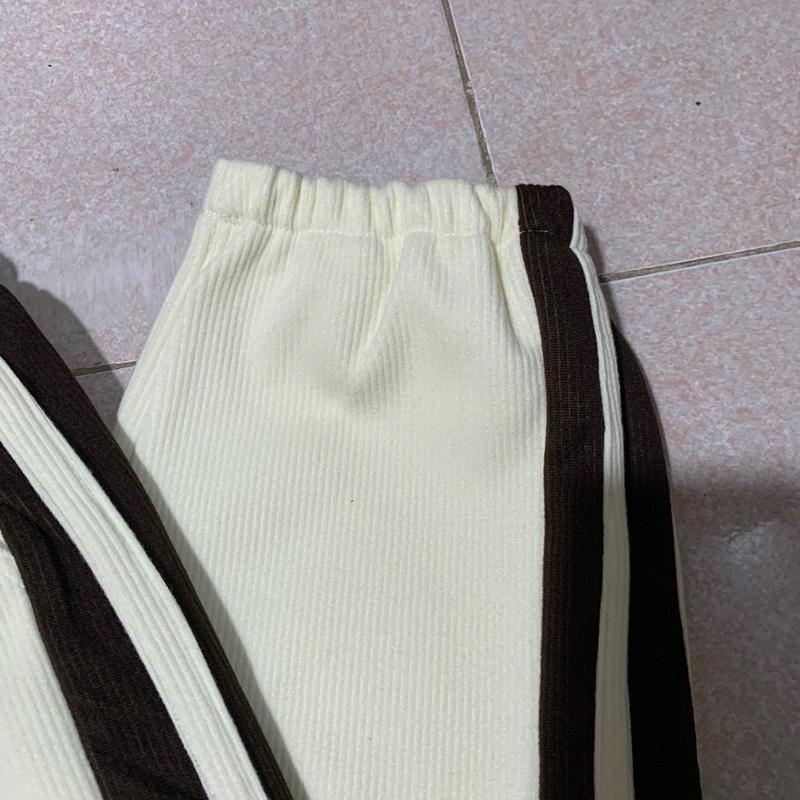Quần jogger phối viền chất vải len tăm Thoải mái Catteelus Sport 1