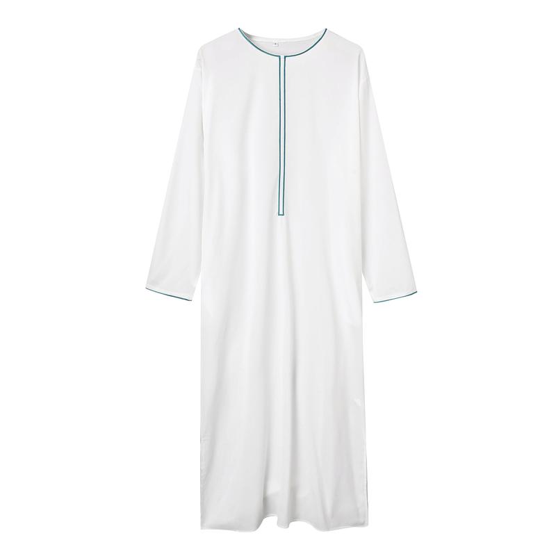 New Muslim Men's Clothing Middle East Arab Robe Indian Long Shirt ...