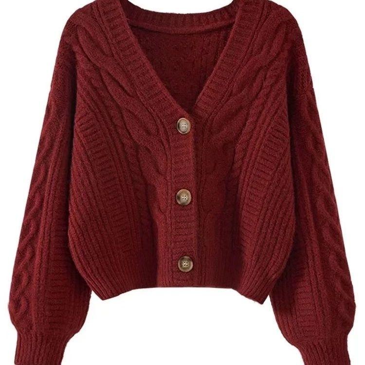 Product Introduction of Áo Cardigan Dệt Kim, Cổ Chữ V, Phong Cách Cổ Điển Bó Sát, Áo Len Ngắn Cho Nữ, Dáng Rộng Vừa Vặn, Mỏng, Thích Hợp Cho Mùa Xuân Và Mùa Thu, Phù Hợp Với Phong Cách Phương Tây 8