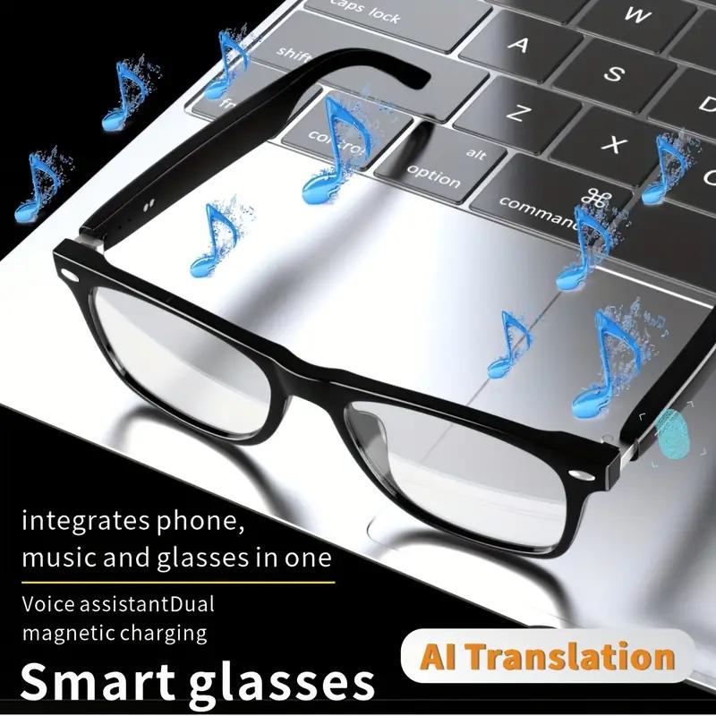 SENBONO Smart Glasses AI Intelligent Real-time Translation Sunglasses Outdoor Sport Earphone Calling Music Glasses - Image 5