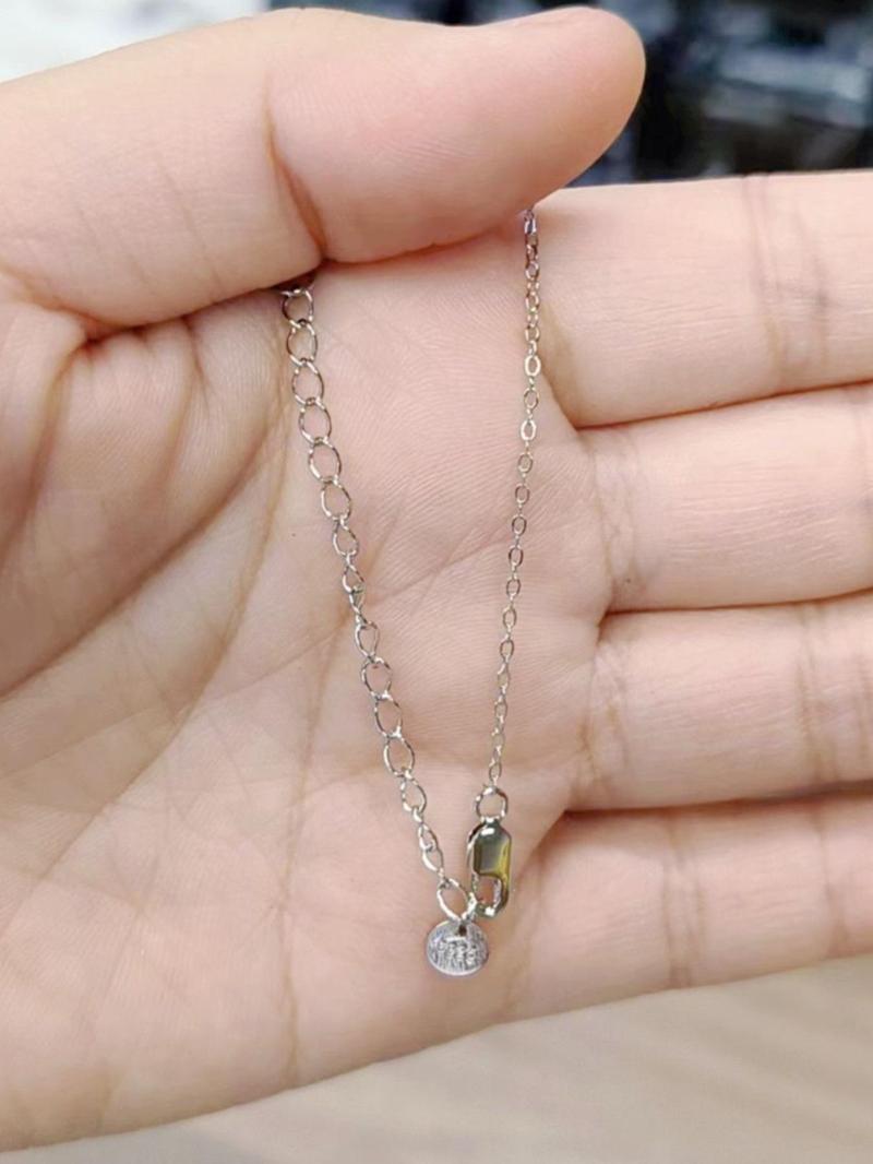 Product Introduction of 925 Sterling Silver Daisy Pendant Necklace, Fashion Jewelry for Party, Daily Clothing Decor, Trendy All-match & Exquisite Jewelry for Birthday Gift with Box 6