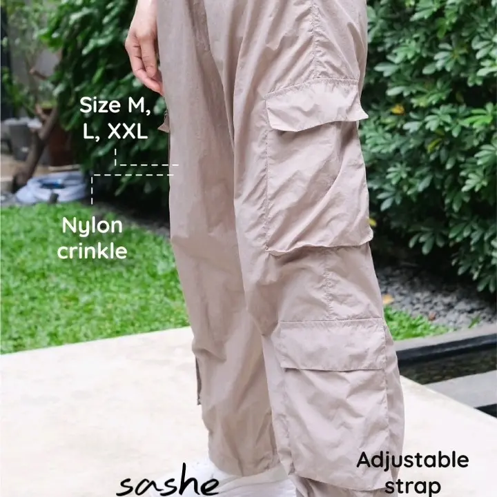 Taylor Cargo Olahraga Wanita Senam Jogger Outdoor Indoor 4