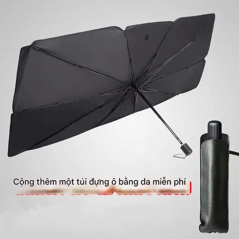 Tấm che nắng ô tô (Mẫu siêu dày, chống tia UV) Có thể sử dụng với tất cả các mẫu. Dày hơn so với thị trường, chống tia UV và chịu nhiệt thực sự, 100% như hình ảnh hiển thị. 5