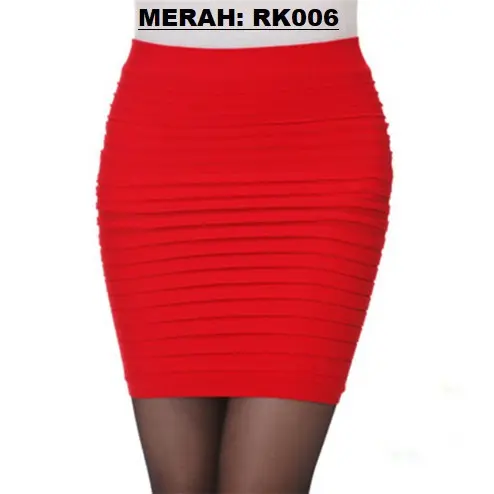 Rok Span Lipat Office Style - RK 6