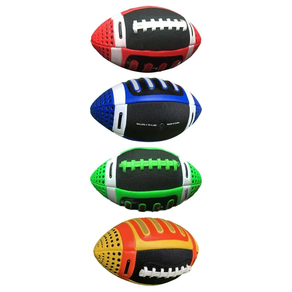 Kids Rugby Ball No. 3 Rugby Portable American Football Rugby Training Ball Official Football for Child Kids Boys Birthday Gift
