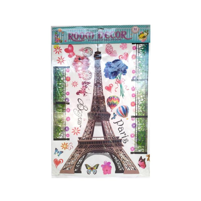 Wallpaper Stiker Ornament Karakter 5D 6