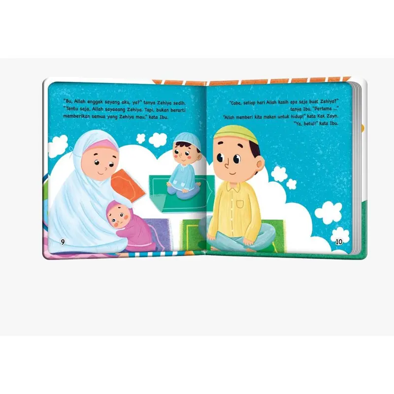 [Mizan] Buku Anak Boardbook Penuntun Aku Disayang Allah Setiap Hari 1