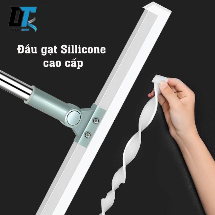 Combo 2 Chổi Gạt Nước Đa Năng Xoay 360 Độ, Sử Dụng Linh Hoạt Lâu Dài Cho Nhà Tắm Vệ Sinh, Kính, Sàn Nhà 9