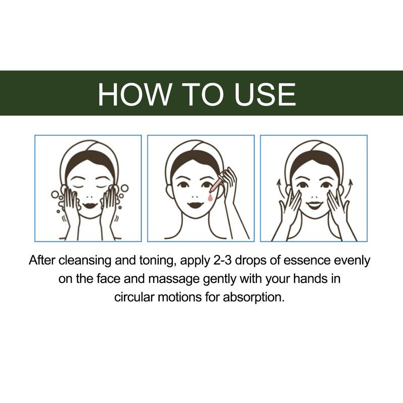 Product Introduction of EELHOE Avocado Watermelon Facial Serum Fades Fine Lines Tightens Pores Hydrates Moisturizes Whitens Essence 6
