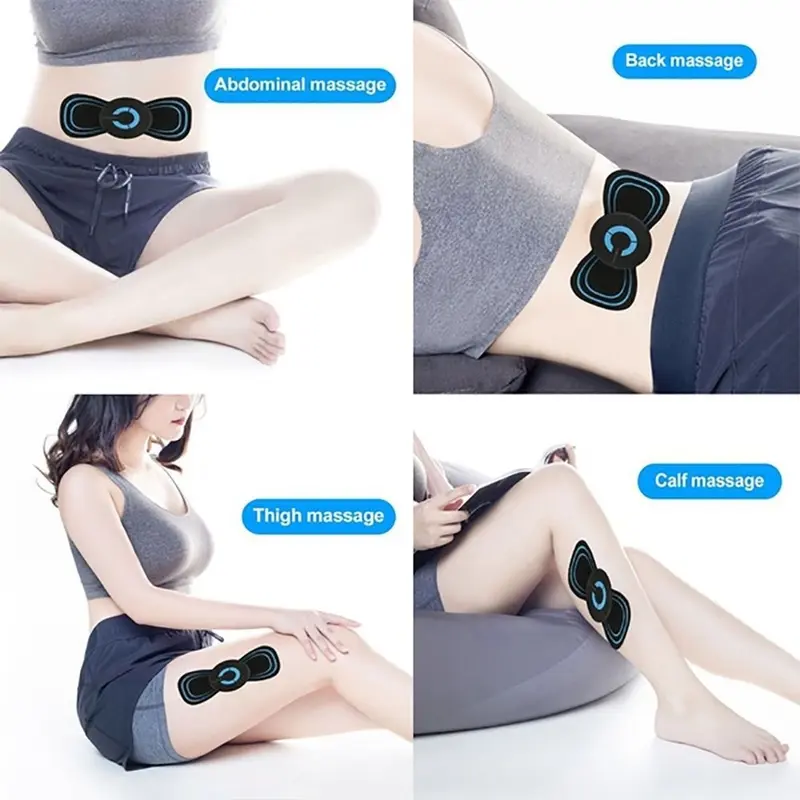YUFEMA - EMS Alat Pijat Leher Terapi Mini Pad Mat Electric EMS Massager Recharging Elektrik Punggung Therapy 6