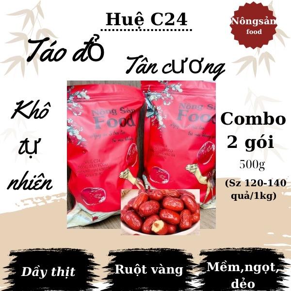 Combo 2 túi táo đỏ Tân Cương sz 120-140 quả/kg hàng chuẩn đặc ruột Thức Ăn Food 1