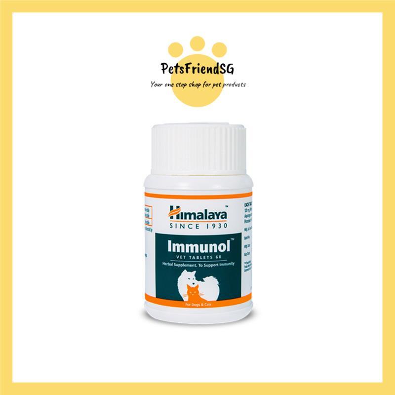 Product Introduction of Himalaya Immunol Vet Tablets Support Immunity For Dogs & Cats 60pcs 0