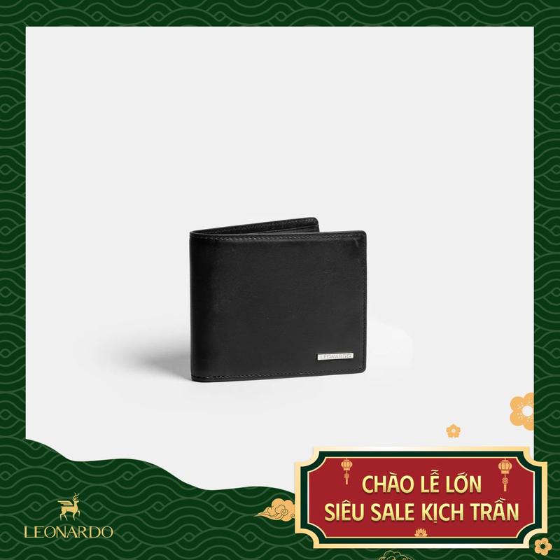 MEGA LIVE Ví Nam gập đôi Henry có Khóa Kéo và chức năng RFID với chất liệu da Swift cao cấp mềm mại bền bỉ - LEONARDO