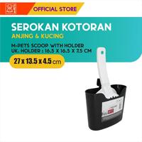 Gambar M-Pets Cat Litter Scoop With Holder / Serokan Kotoran Anjing Kucing dari M-Pets Volk Pets Indonesia Kota Tangerang 1 Tokopedia