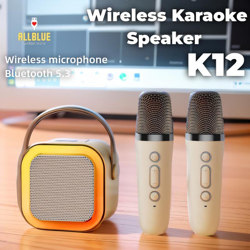  Loa Cầm Tay Mini Karaoke Không Dây Bluetooth Có Mic Thích Hợp Cho Bữa Tiệc Tại Nhà Cắm Trại Ngoài Trời Giải Trí Loa Karaoke Loa Bluetooth 