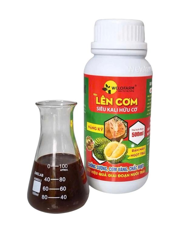 [Đậm Màu, Ngọt Trái] Phân Bón Hữu Cơ Cho Đất Trồng LÊN CƠM - SIÊU KALI HỮU CƠ Giúp Chắc Ruột, Cơm Vàng, Chống Sượng Trái