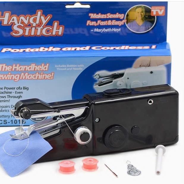 Máy may mini cầm tay - Máy khâu cầm tay Handy Stitch nhỏ gọn, tiện dụng