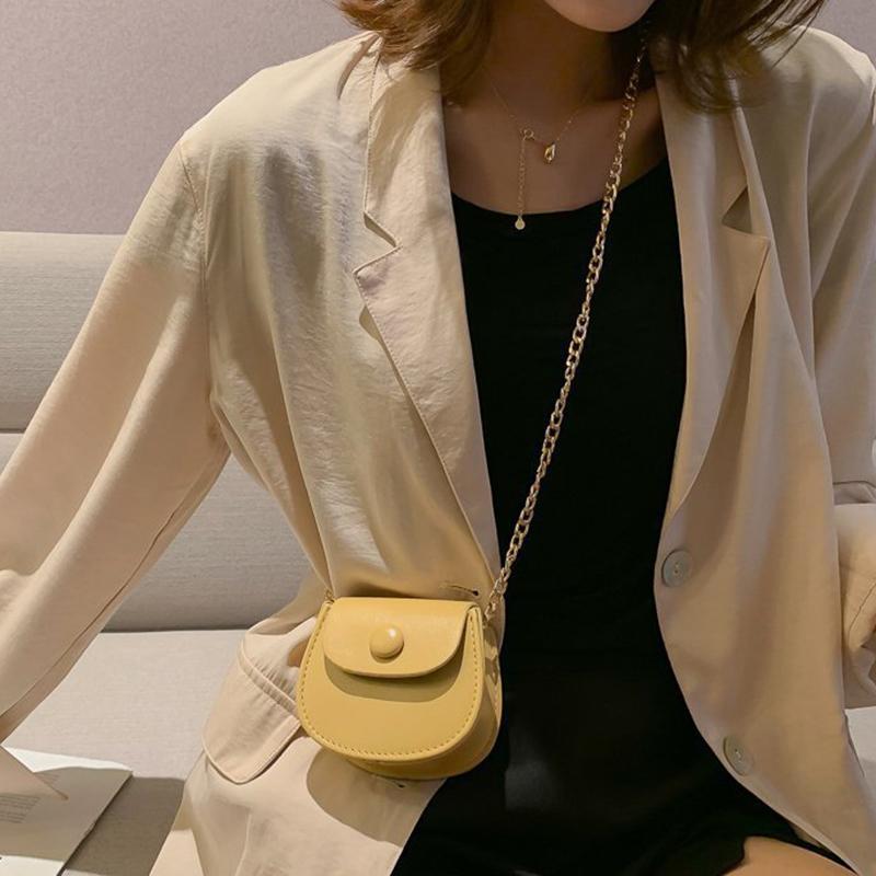 Chain Mini Bag Women'S 2025 Western Style For Nothing Popular One Shoulder Messenger Small Bag 1