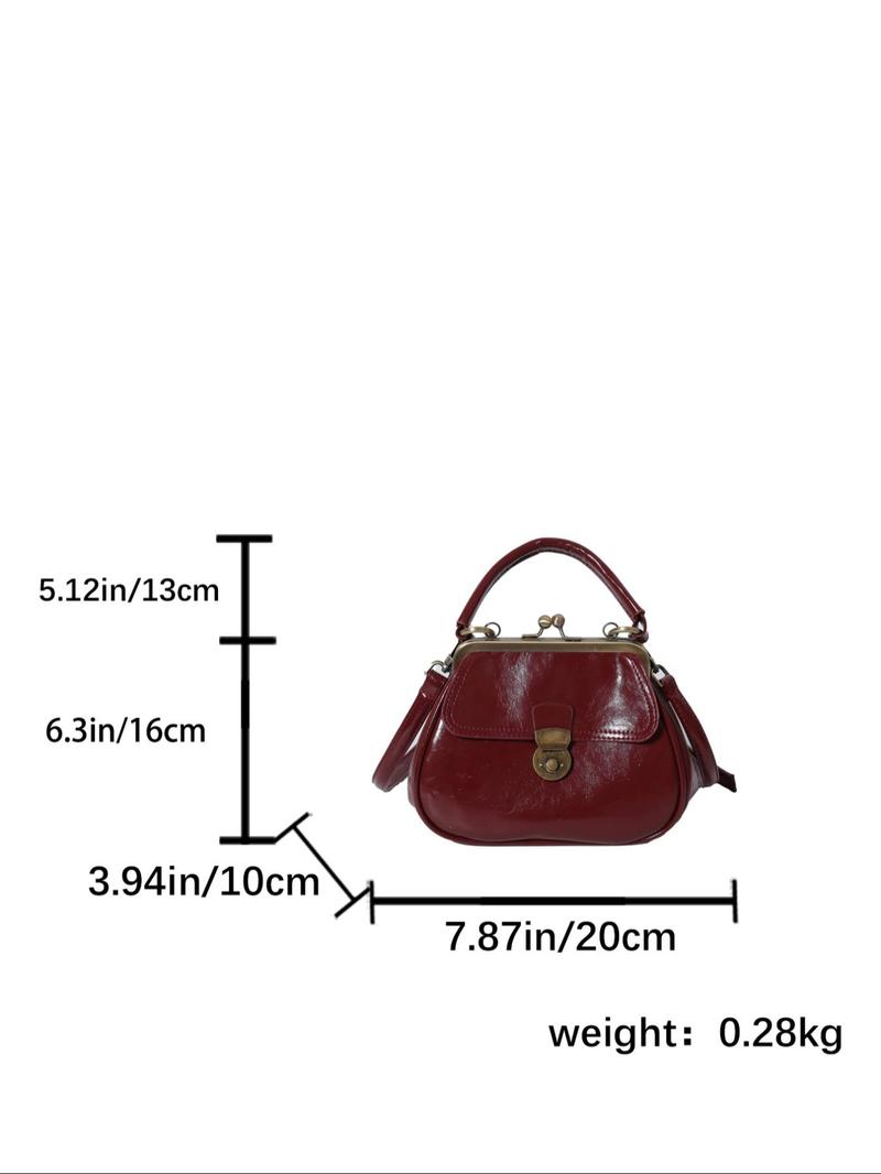 Product Introduction of Fashionable Elegant Adjustable Strap Rivet Design Crossbody Bag for Daily Used, Casual Trendy Versatile High-quality Daily Commuting Bag, Sling Purse 5