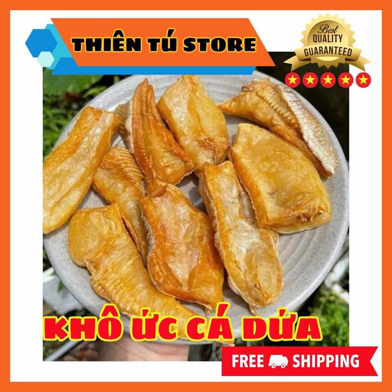  Ức cá dứa khô Thiên Tú Store béo thơm ngon dinh dưỡng chế biến được nhiều món ăn ngon dân dã mỡ 