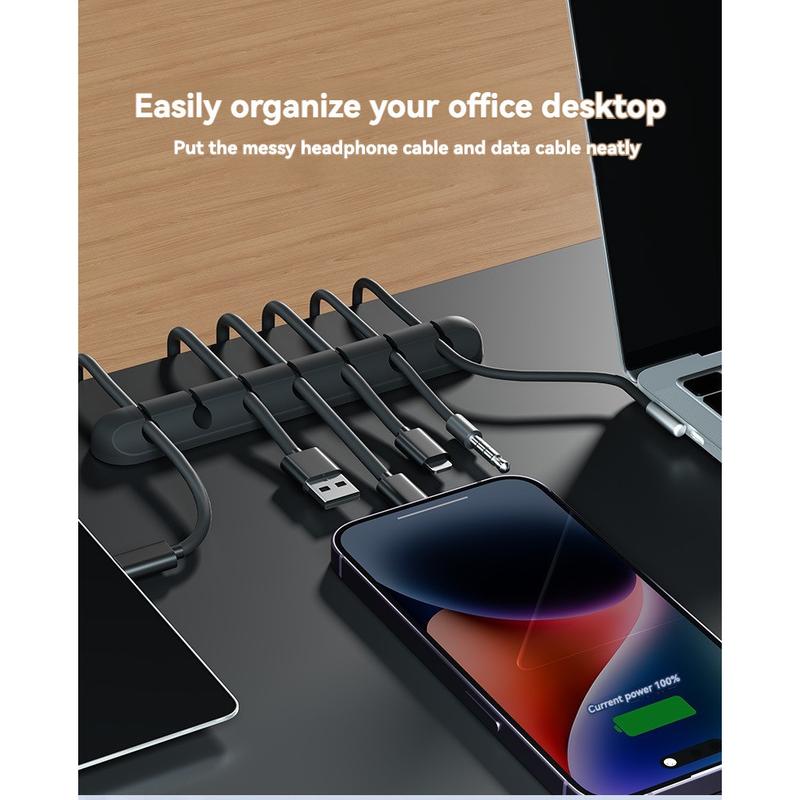 Product Introduction of 【SG Ready Stock】2pcs x Cable Organizer and Wire Winder for Desk Cable Management, Cord Storage and Organization Gadget 15