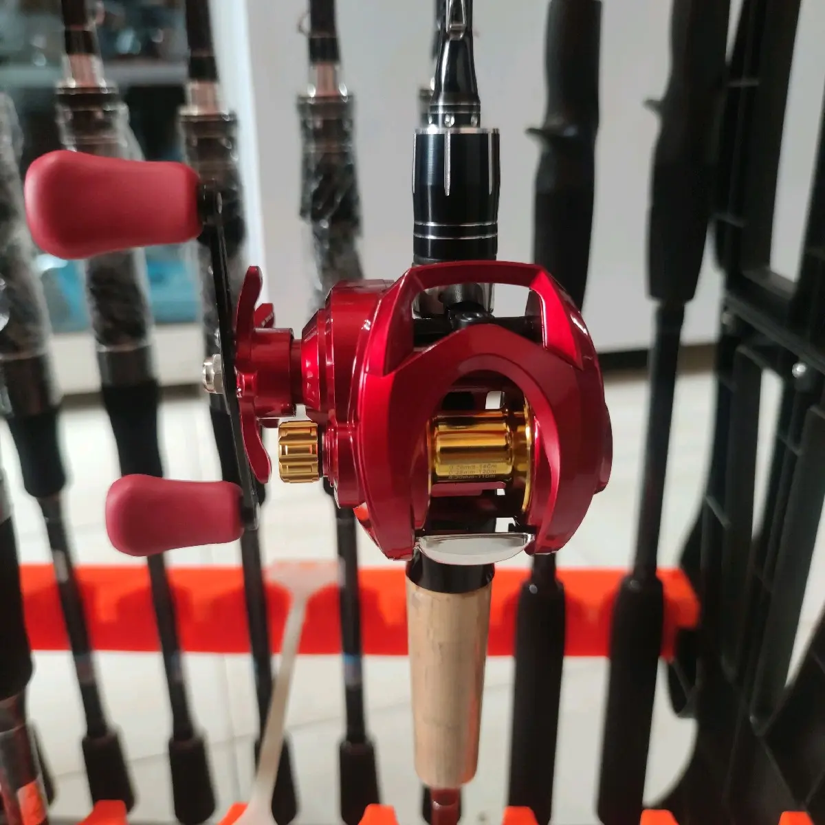 1 set Joran  bc dan reel macaron 17+ 1bb one way panjang 180 & 210 termasuk pipa packing Pancing
