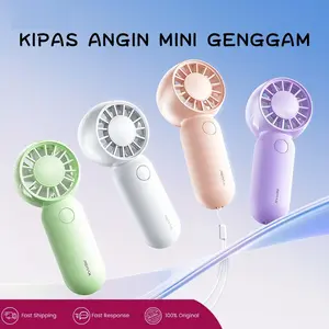 Kipas Angin Mini 3 Speed Rechargeable Portabel Mini Fan Travel Multifungsi