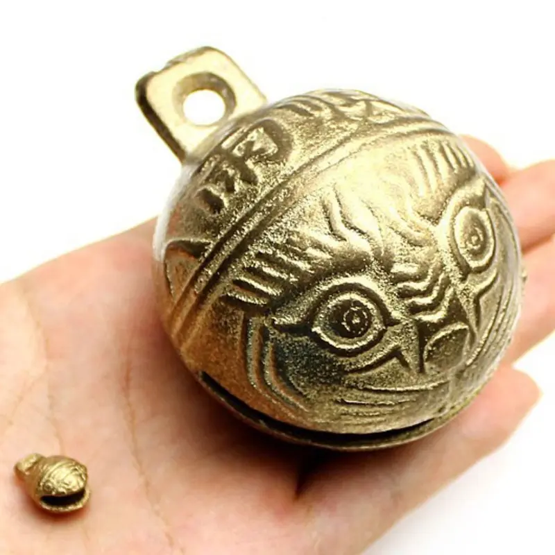 Chuông Vòng Cổ Chó Cổ Điển Đáng Yêu, Chuông Đồng, Có Kích Thước 11mm, 14mm, 18mm, 20mm, 53mm, Chuông Thủ Công, Chuông Đồng Mini 0