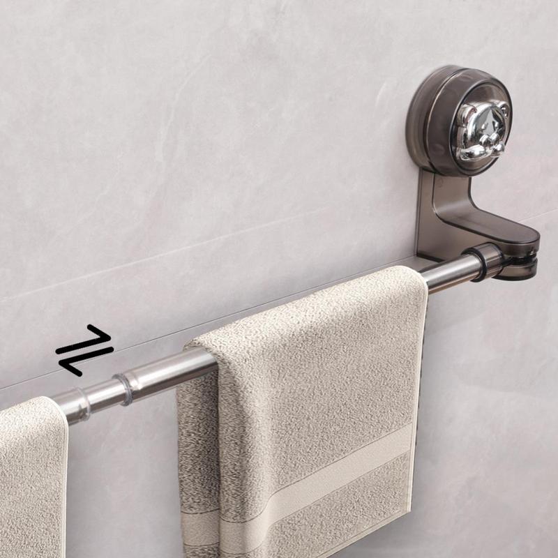 Giá Treo Khăn Có Thể Thu Vào Không Cần Đục Lỗ, Đa Năng, Giá Để Dép Lê, Chống Thấm Nước Và Chống Ẩm, Đồ Dùng Đựng Đồ Gia Dụng, 1 Cái 5