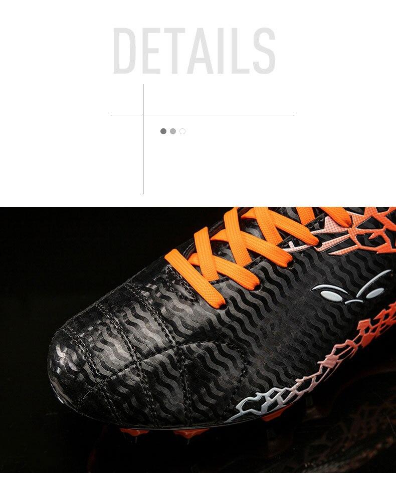 Product Introduction of Professional soccer shoes kids football sneakers men women adult cleats grass training Sports futsal shoes 27