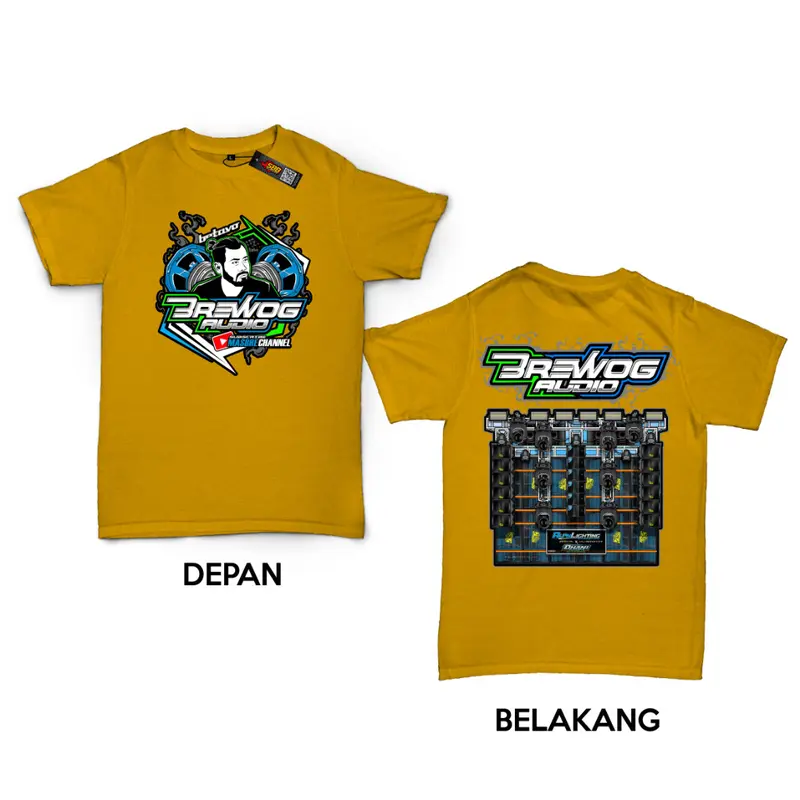 KAOS ANAK-ANAK Baju Kaos Sound System Anak Brewog Audio Sound Horeg Team Sotok Katun | Sound Balap Blitar 4