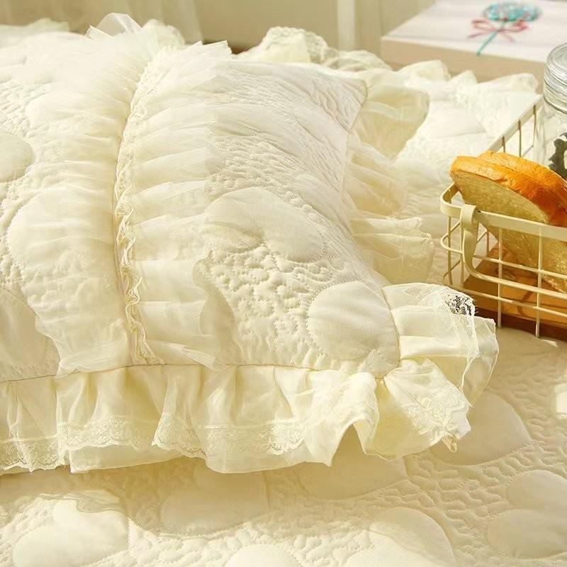 Product Introduction of Bộ ga gối 3 món(1ga,2 vỏ gối) cotton hàn quốc trần bông cao cấp, tiểu thư sang chảnh 7
