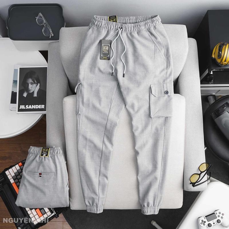 Product Introduction of Quần jogger túi hộp  nam cao cấp vải bố dày mát 2