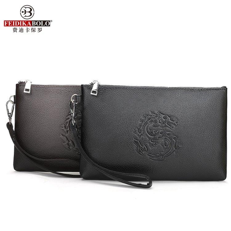 Product Introduction of Zipper Men's Bag One Size Clutch PU 21