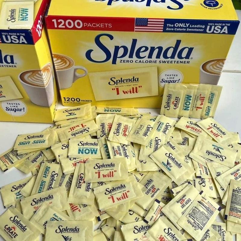 COMBO 100 gói Đường ăn kiêng Splenda nấu ăn làm bánh keto das
