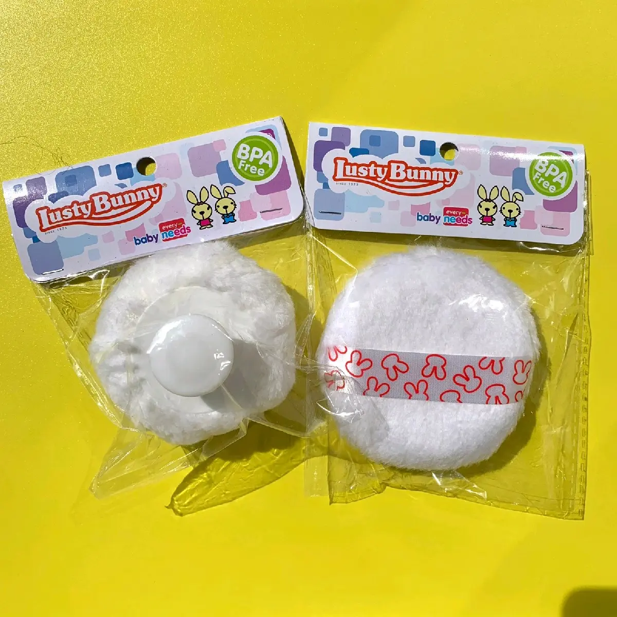 LUSTY BUNNY Powder Sponge & Puff  / Tepukan Bedak Bayi (1pc)