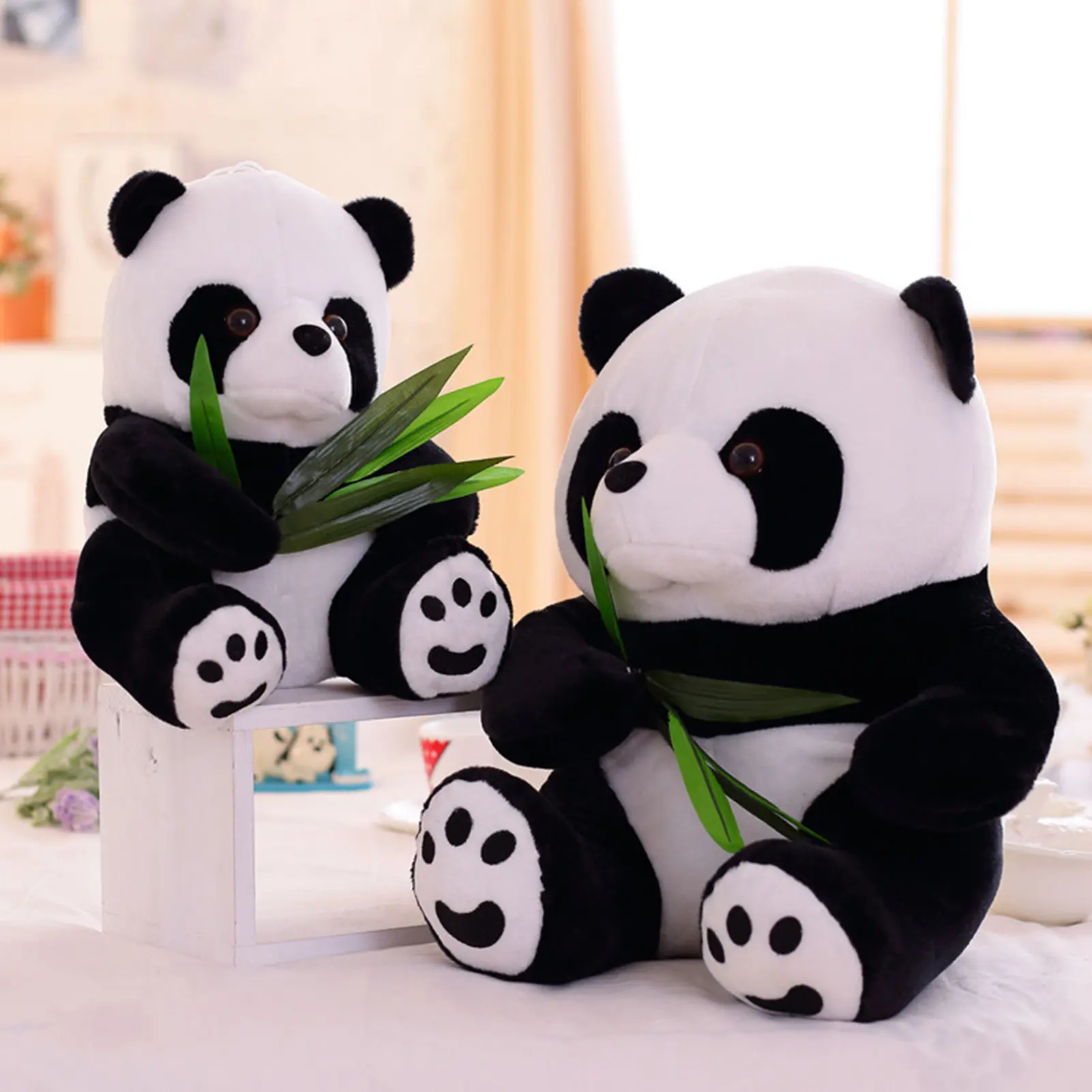 Đồ Chơi Gấu Trúc Nhồi Bông, Đồ Chơi Búp Bê Đồ Chơi Nhồi Bông Đáng Yêu, Đầy Đủ, Búp Bê Thú Nhồi Bông, Đồ Trang Trí Treo, Thích Hợp Cho Trẻ Em, Quà Tặng Sinh Nhật, [LU]