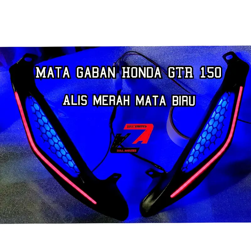 MATA GABAN HONDA SUPRA GTR 150 + SEN RUNNING Lampu 8