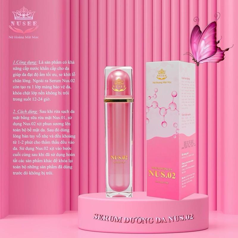 Tinh chất hạt lựu mộc mỹ nhân mẫu mới nhất NUS. 02 Dưỡng Ẩm Da Làm Đẹp Da