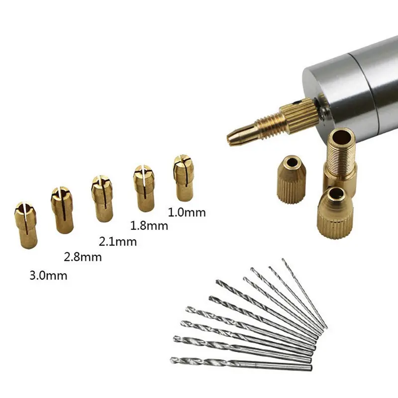 Máy Xay Điện Mini, Để Mài Và Đánh Bóng, Máy Khoan Điện Và Bộ Bút Khắc 8