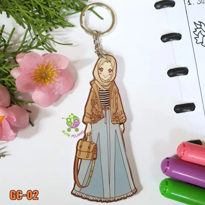 GANTUNGAN KUNCI / GANCI Unyu Muslimah