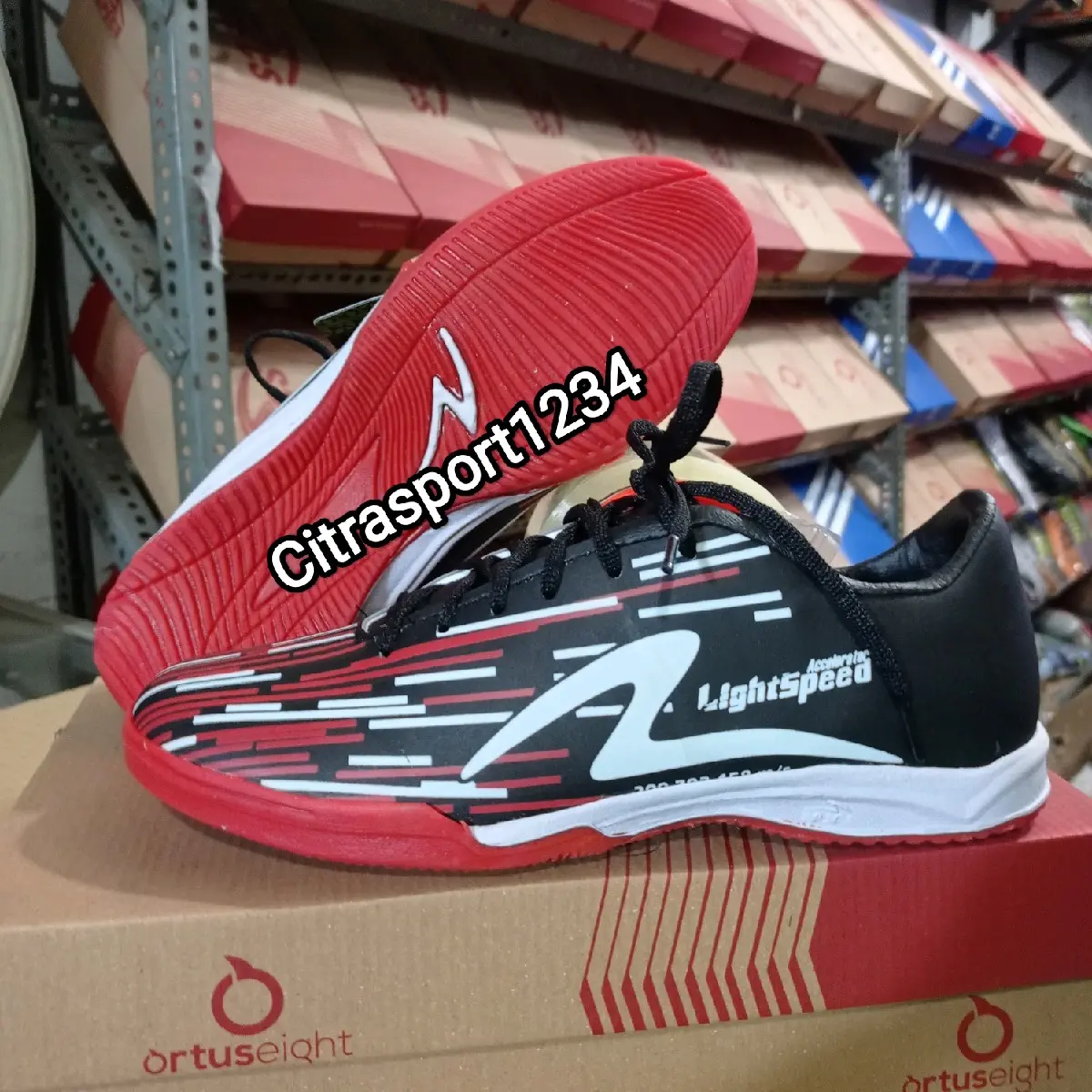 sepatu futsal specs light spede seri 3