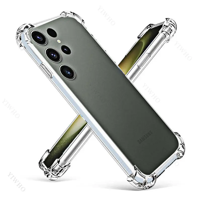 Clear Phone Cases for Samsung Galaxy S23 Ultra Shockproof Case on For Samsung Galaxi S23 Plus S21 S20 FE S22 Ultra S21fe Cover