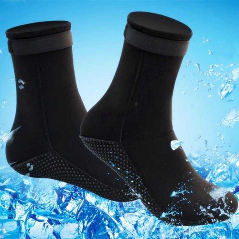 SSW Diving Socks Scuba Diving Kaus Kaki Menyelam Neoprene  JA3012 - Black 0