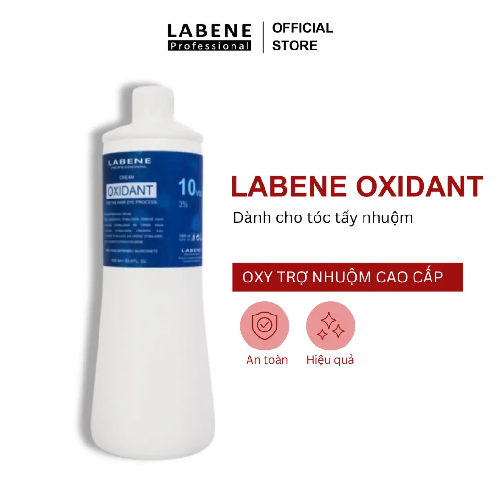 Oxy Trợ Nhuộm Labene Không Gây Đau Rát, Làm Dịu Da Đầu, Bảo Vệ Tóc Trong Quá Trình Nhuộm Tẩy Tóc | LABENE
