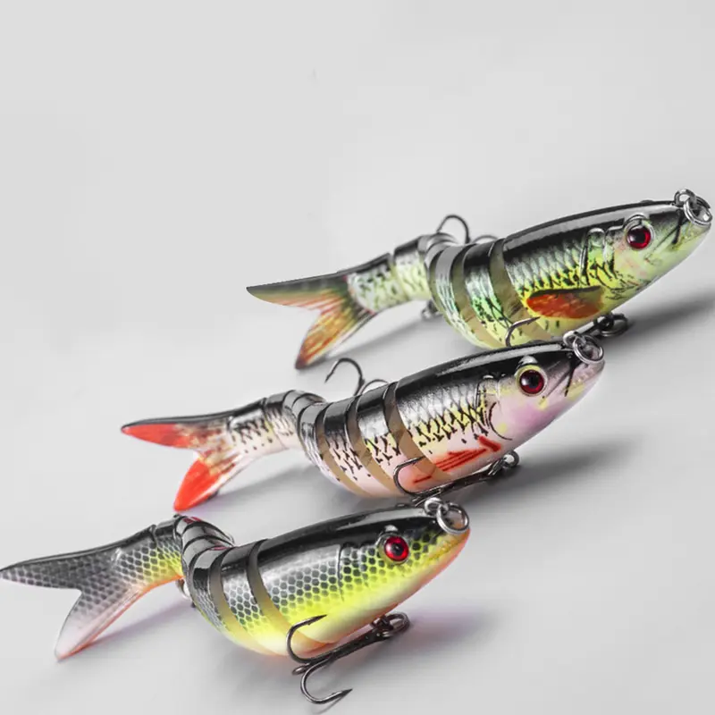 Mata Kail Bentuk Ikan Hidup Plastic / Premium Lure Pancing Lure Dengan 2 Kail / Umpan Pancing Mancing / Kail Pancing / Umpan Kail 3