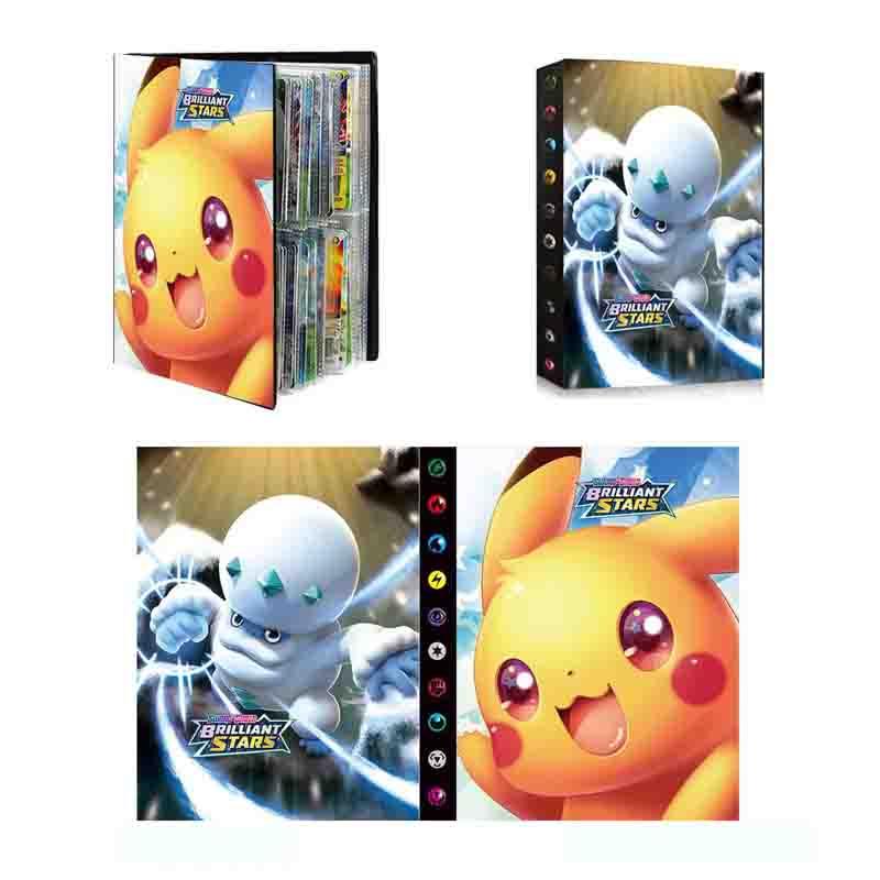 Product Introduction of Album Đựng Thẻ Bài Pokemon Phụ kiện thẻ bài, Khe Đựng 240 Thẻ Bài, Sách Đựng Bộ Sưu Tập Thẻ Bài Pokemon 25
