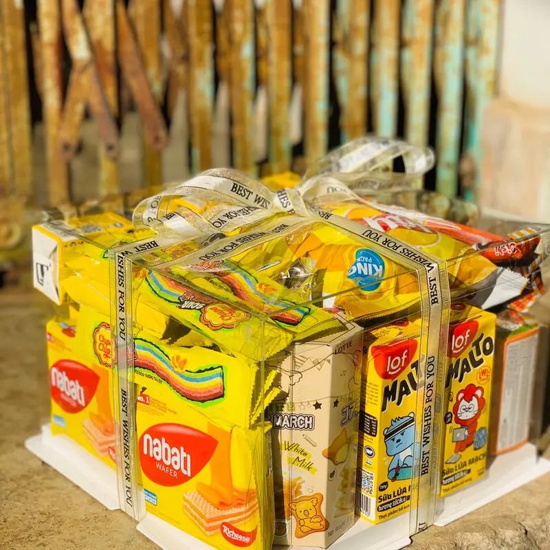 Set hộp quà ( size đại)  bánh mica tặng người yêu, bạn bè dịp Giáng sinh, Lễ, Tết, Sinh Nhật 2
