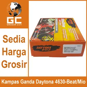 DAYTONA Kampas ganda kopling Honda Yamaha Beat scoopy spacy Karbu Fi Starter Kasar Mio Sporty Smile Soul 110 Kevlar Karbon 4630 Asli Cvt Gear Mesin