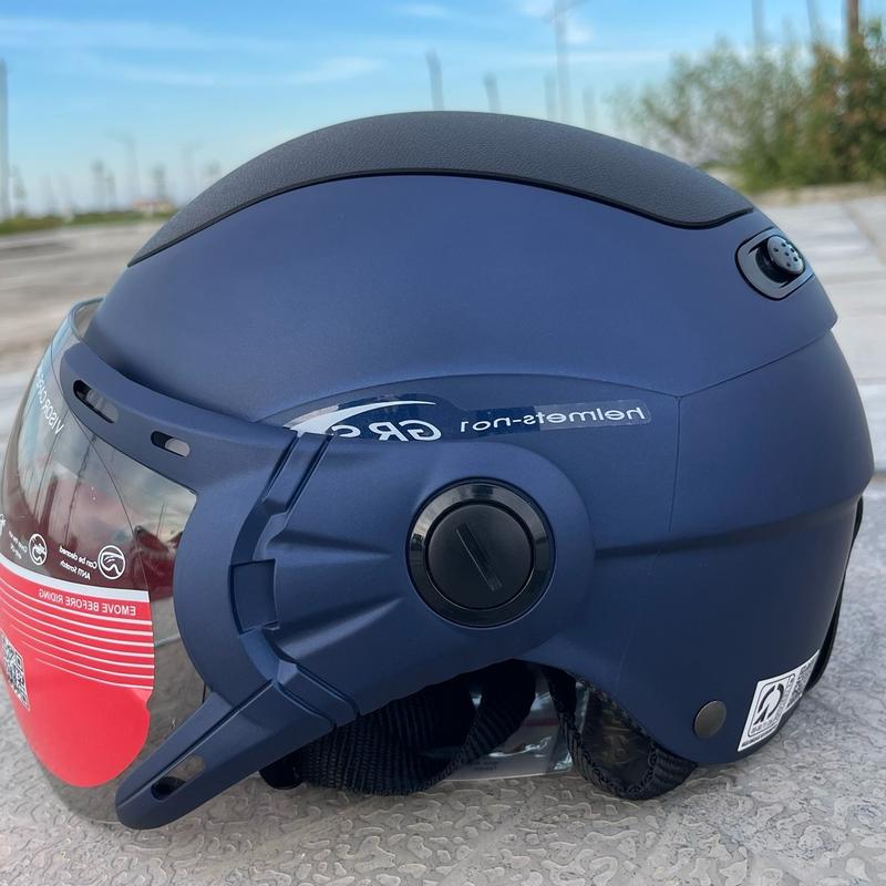 GRS a102 mũ bảo hiểm nữa đầu có kính